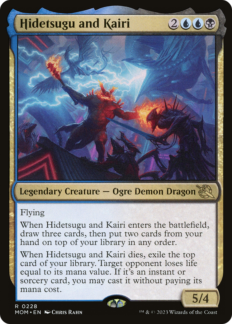 Hidetsugu and Kairi (228) [March of the Machine] foil - Deck Out Gaming