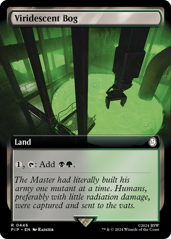 Viridescent Bog (Extended Art) (446) [Fallout] - Deck Out Gaming