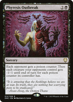 Phyresis Outbreak (12) [Commander: Phyrexia: All Will Be One] - Deck Out Gaming