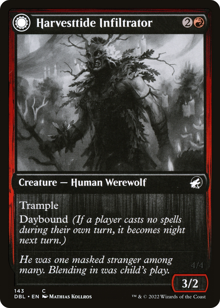 Harvesttide Infiltrator (143) [Innistrad: Double Feature] - Deck Out Gaming