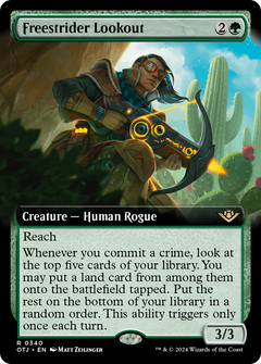 Freestrider Lookout (Extended Art) (340) [Outlaws of Thunder Junction] foil - Deck Out Gaming