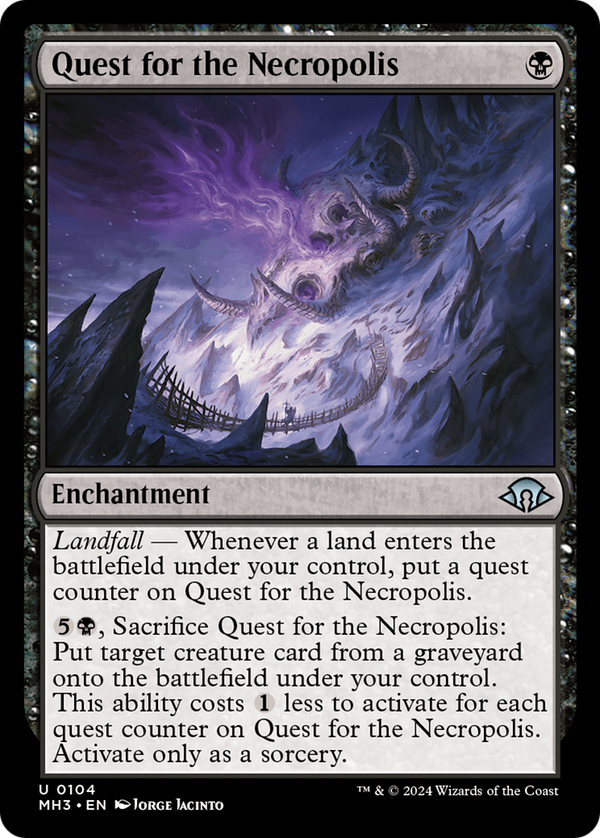 Quest for the Necropolis (104) [Modern Horizons 3] foil - Deck Out Gaming