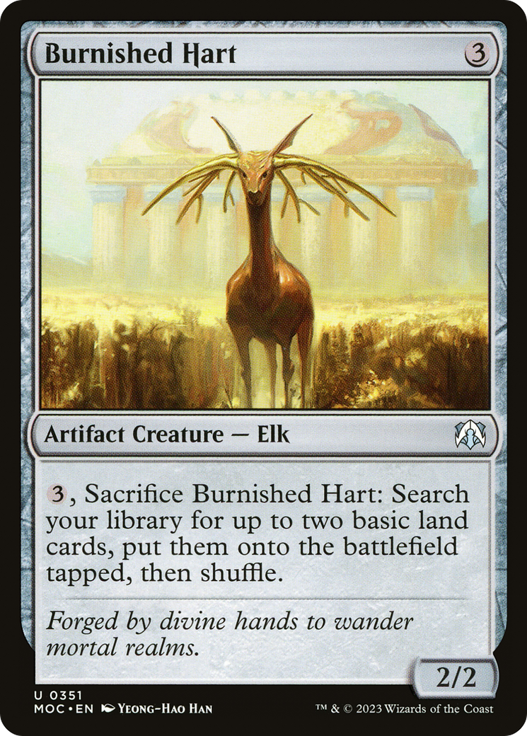 Burnished Hart (351) [March of the Machine Commander] - Deck Out Gaming