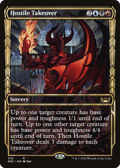 Hostile Takeover (Showcase) (310) [Streets of New Capenna] foil - Deck Out Gaming