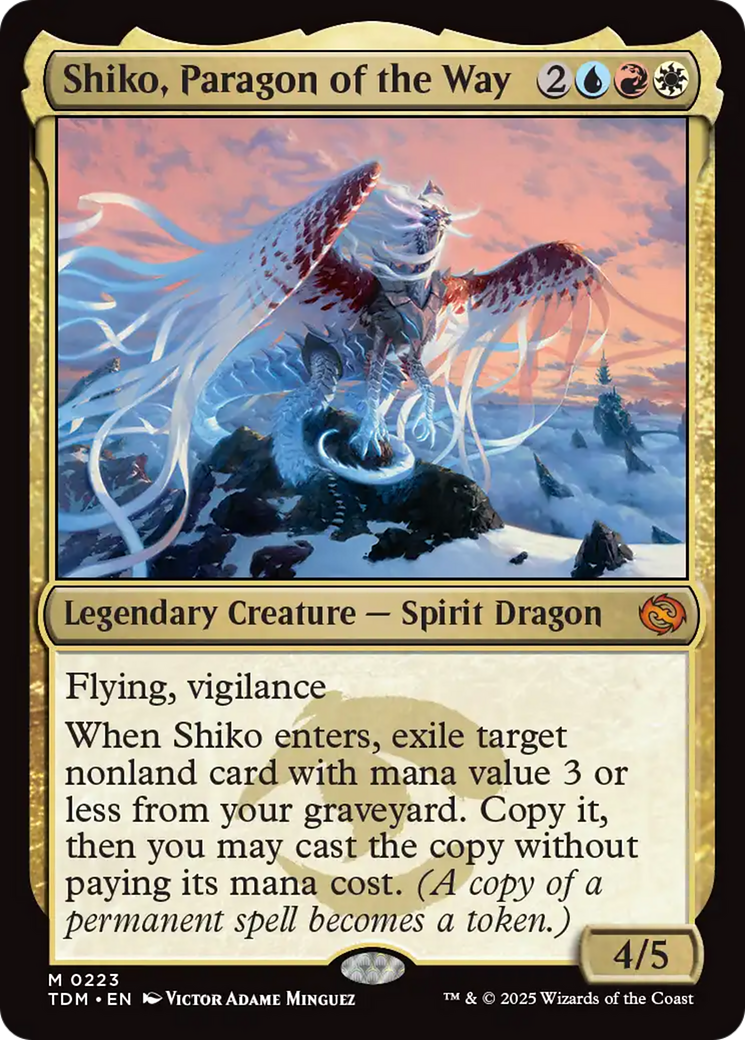 Shiko, Paragon of the Way (223) [Tarkir: Dragonstorm] - Deck Out Gaming