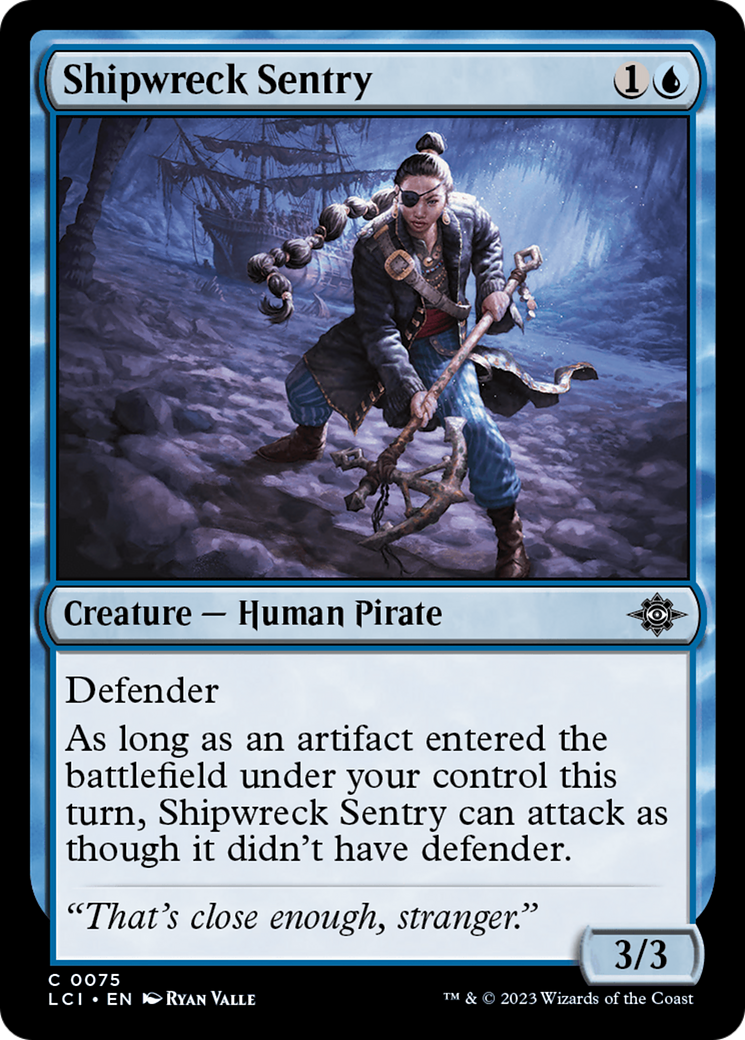 Shipwreck Sentry (75) [The Lost Caverns of Ixalan] - Deck Out Gaming