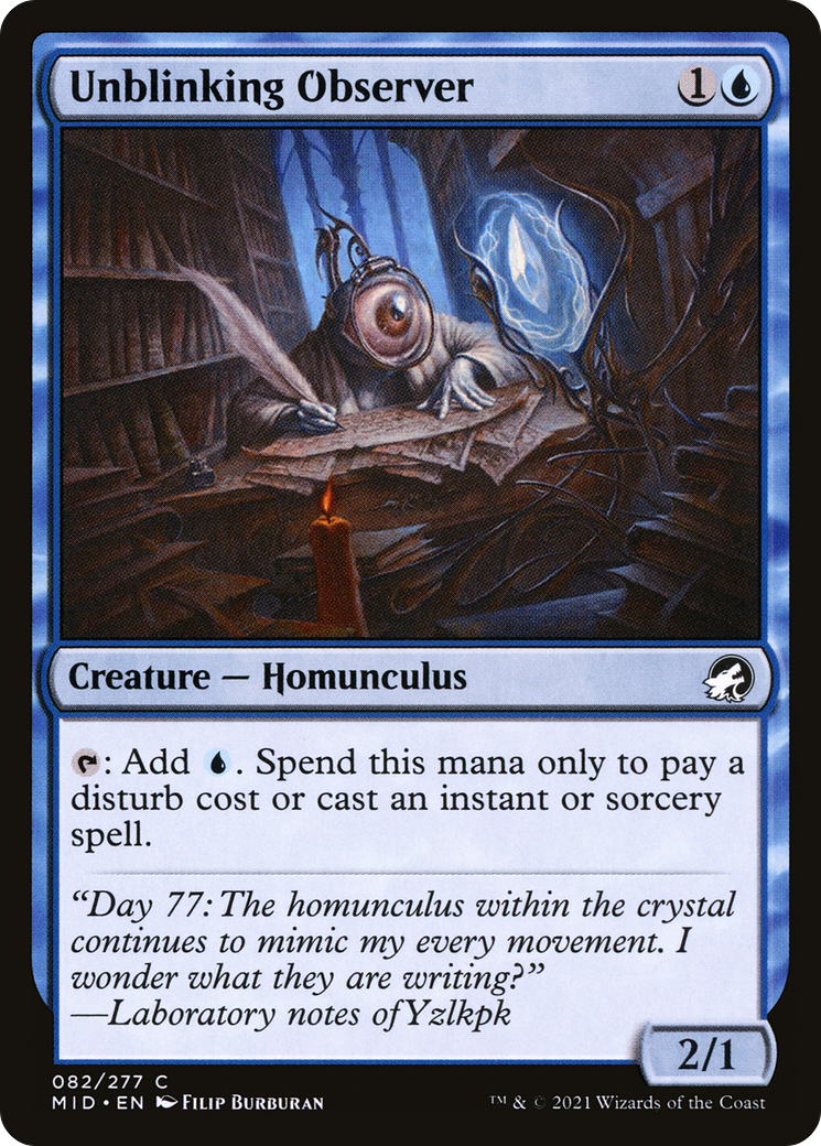 Unblinking Observer (82) [Innistrad: Midnight Hunt] - Deck Out Gaming