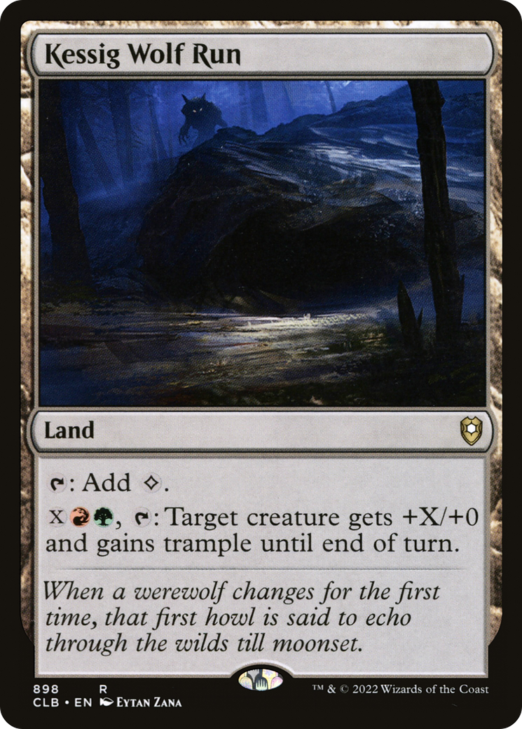 Kessig Wolf Run (898) [Commander Legends: Battle for Baldur's Gate] - Deck Out Gaming