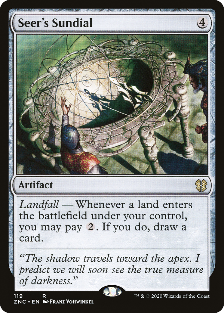 Seer's Sundial (119) [Commander: Zendikar Rising] - Deck Out Gaming