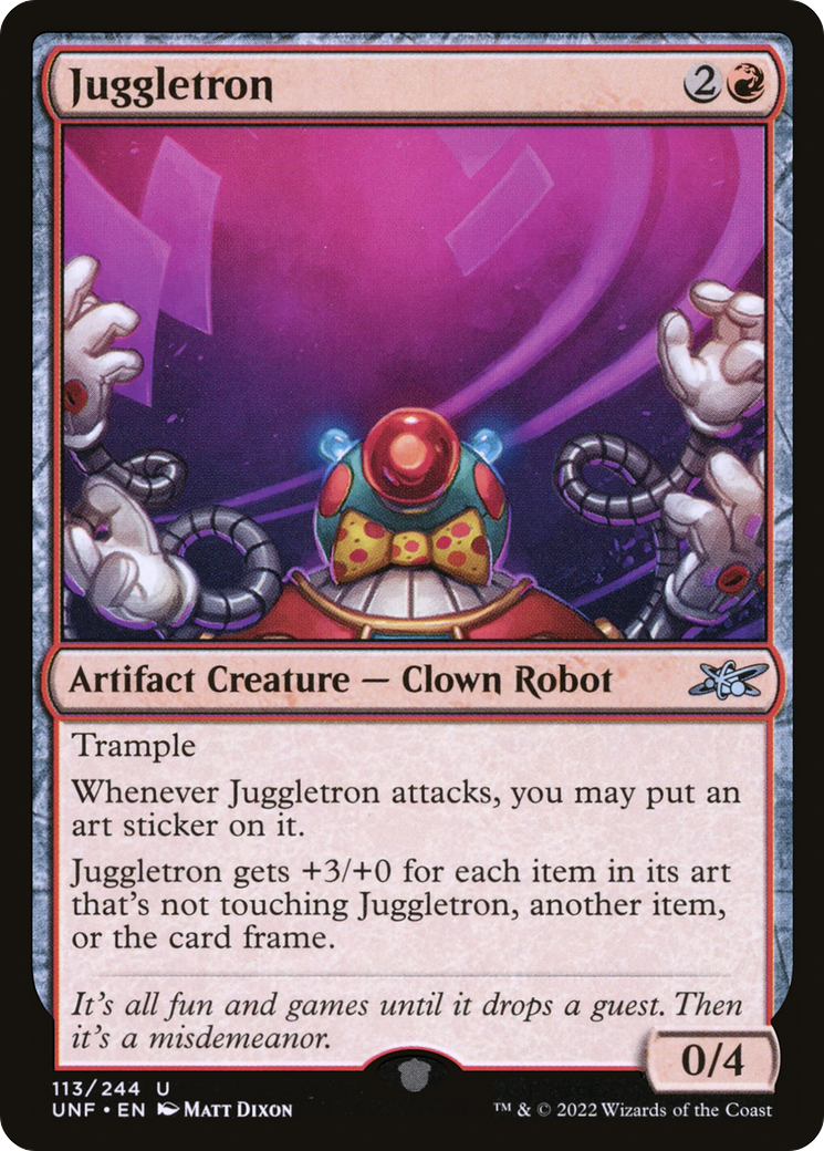 Juggletron (113) [Unfinity] foil - Deck Out Gaming