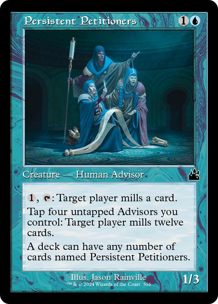 Persistent Petitioners (Retro Frame) (316) [Ravnica Remastered] - Deck Out Gaming