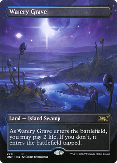 Watery Grave (Borderless) (278) [Unfinity] - Deck Out Gaming