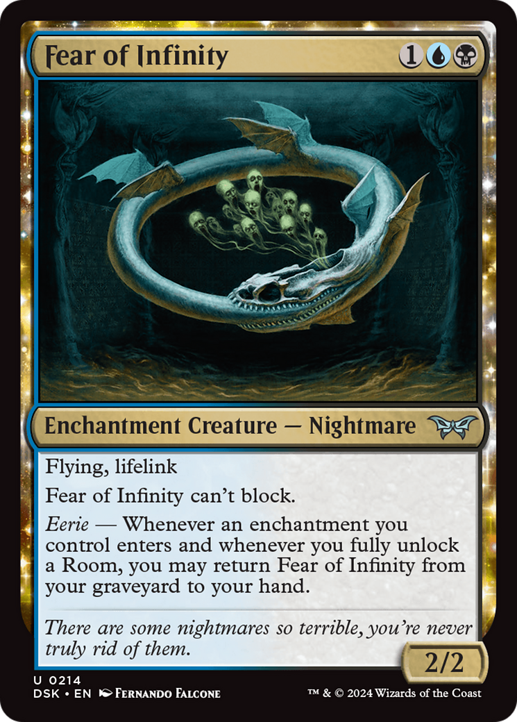 Fear of Infinity (214) [Duskmourn: House of Horror] - Deck Out Gaming