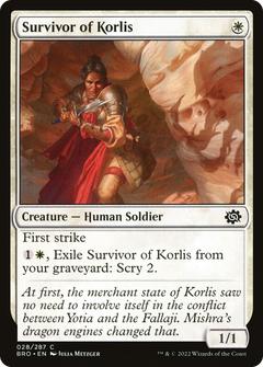 Survivor of Korlis (28) [The Brothers' War] - Deck Out Gaming
