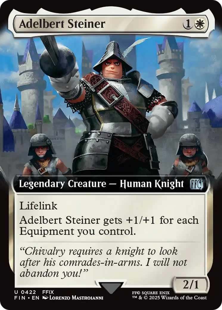 Adelbert Steiner (422) [FINAL FANTASY] foil - Deck Out Gaming