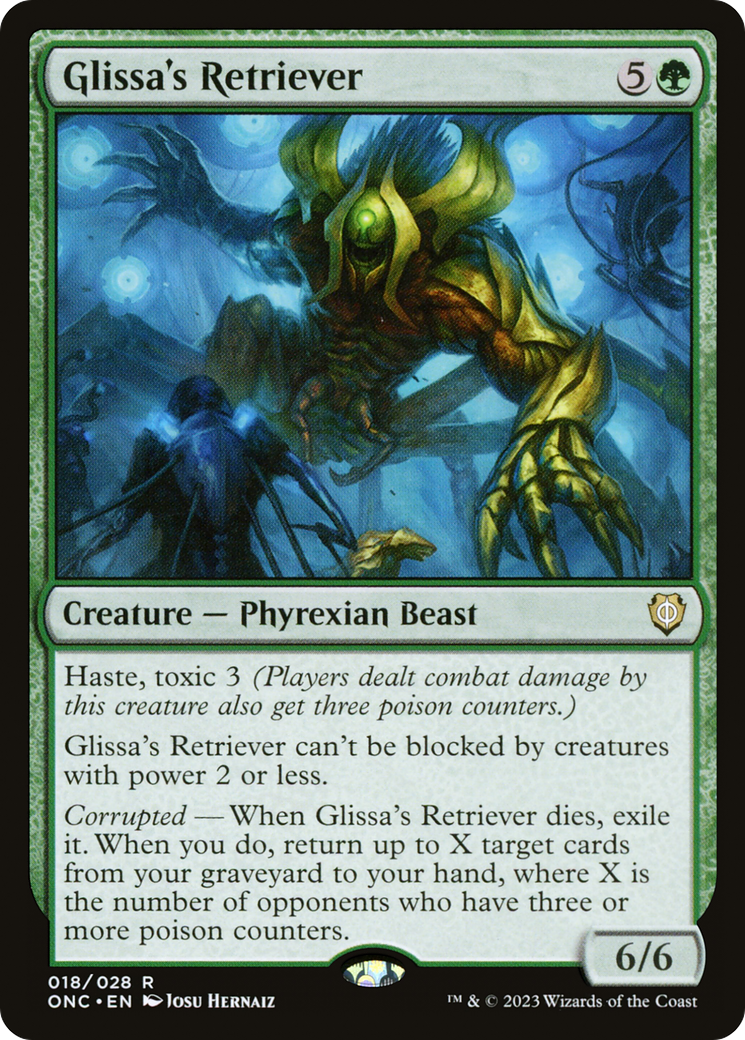 Glissa's Retriever (18) [Phyrexia: All Will Be One Commander] - Deck Out Gaming