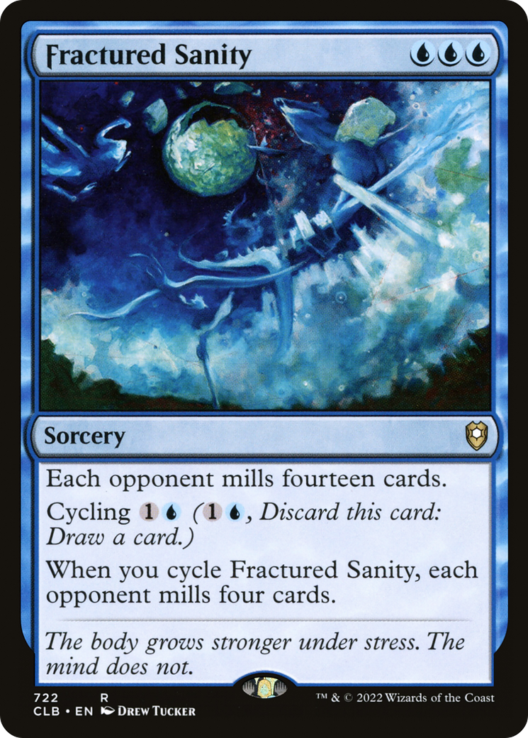 Fractured Sanity (722) [Commander Legends: Battle for Baldur's Gate] - Deck Out Gaming