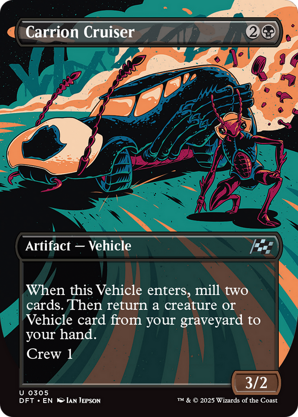 Carrion Cruiser (Borderless) (305) [Aetherdrift] - Deck Out Gaming