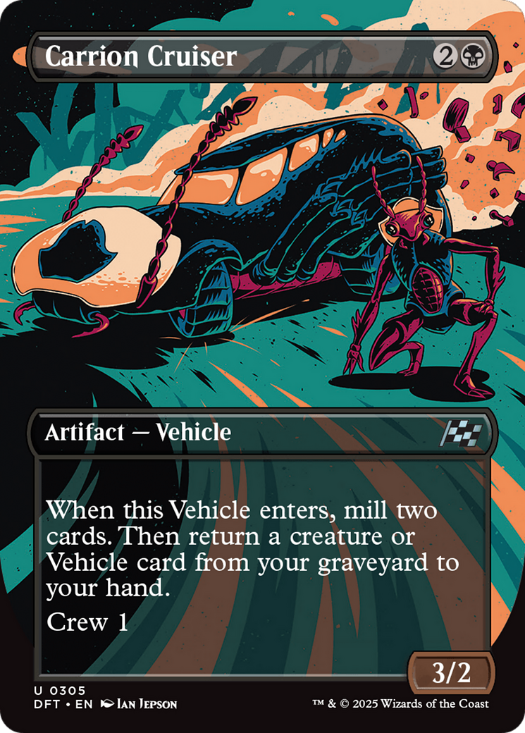 Carrion Cruiser (Borderless) (305) [Aetherdrift] - Deck Out Gaming