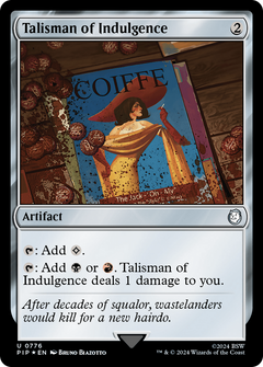 Talisman of Indulgence (Surge Foil) (776) [Fallout] foil - Deck Out Gaming