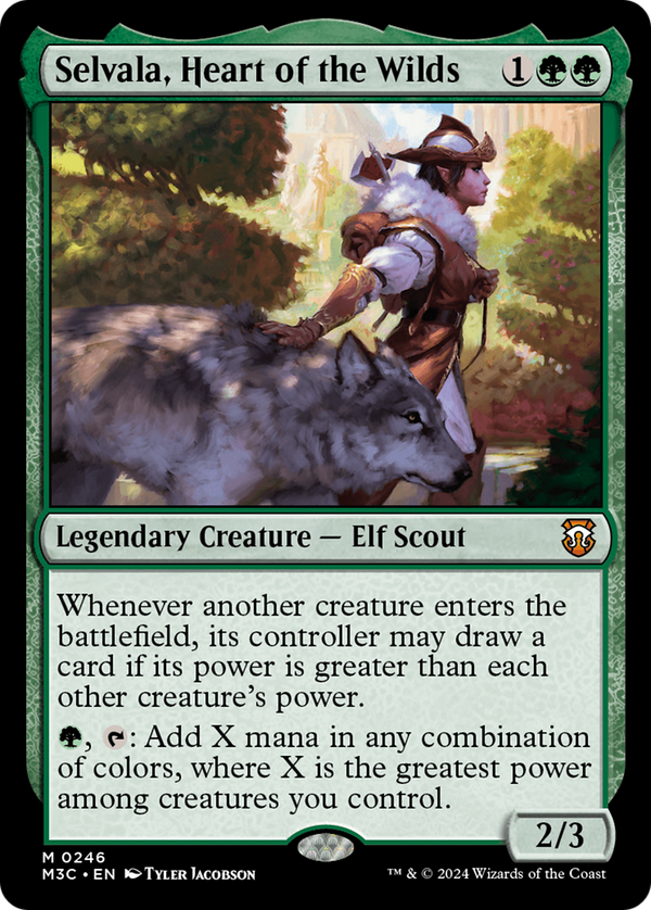Selvala, Heart of the Wilds (246) [Modern Horizons 3 Commander] - Deck Out Gaming