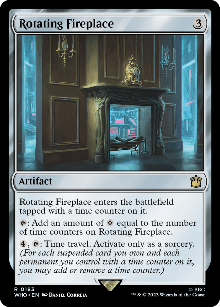 Rotating Fireplace (183) [Doctor Who] foil - Deck Out Gaming