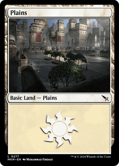 Plains (0277) (277) [Murders at Karlov Manor] - Deck Out Gaming