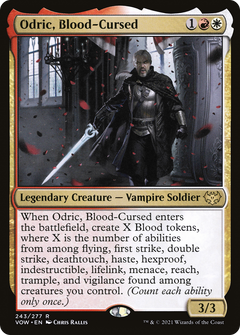 Odric, Blood-Cursed (243) [Innistrad: Crimson Vow] foil - Deck Out Gaming