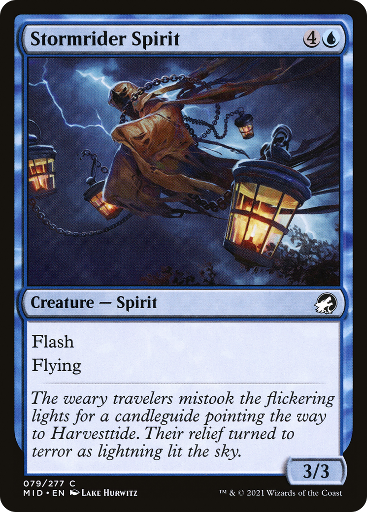 Stormrider Spirit (79) [Innistrad: Midnight Hunt] foil - Deck Out Gaming