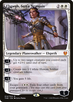 Elspeth, Sun's Nemesis (14) [Theros Beyond Death] foil - Deck Out Gaming