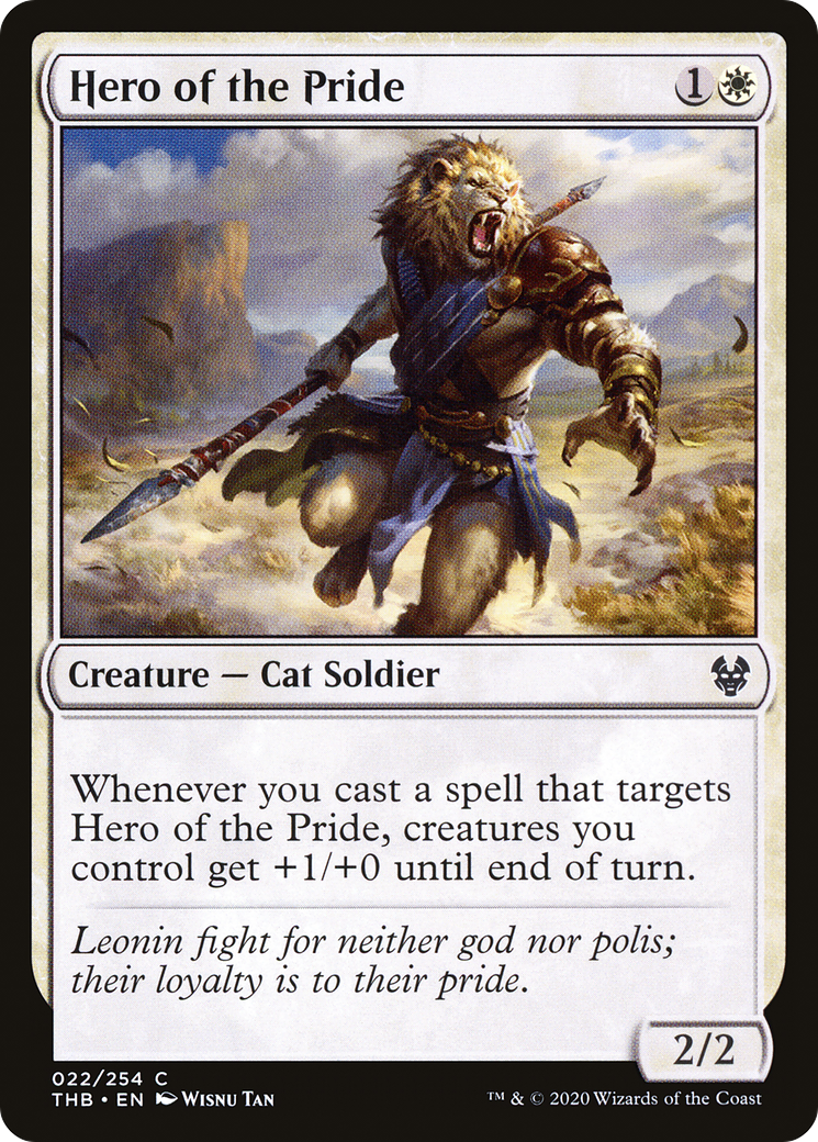 Hero of the Pride (22) [Theros Beyond Death] foil - Deck Out Gaming