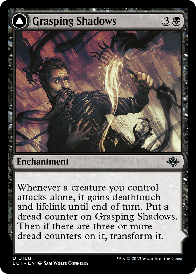 Grasping Shadows (108) [The Lost Caverns of Ixalan] foil - Deck Out Gaming