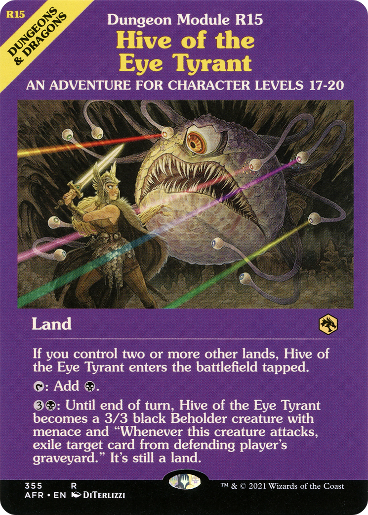 Hive of the Eye Tyrant (355) [Adventures in the Forgotten Realms] - Deck Out Gaming