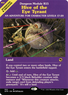 Hive of the Eye Tyrant (355) [Adventures in the Forgotten Realms] foil - Deck Out Gaming