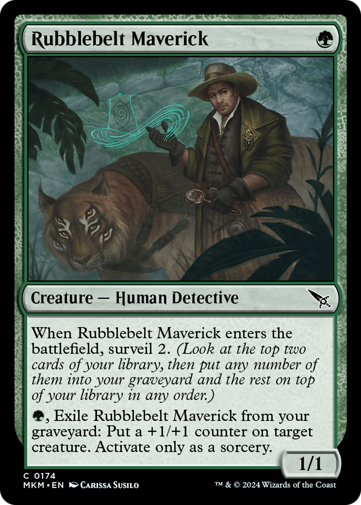 Rubblebelt Maverick (174) [Murders at Karlov Manor] foil - Deck Out Gaming