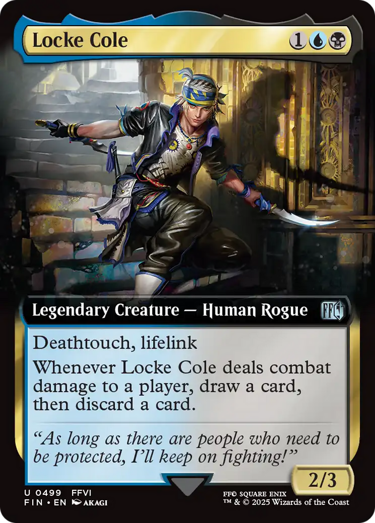 Locke Cole (499) [FINAL FANTASY] - Deck Out Gaming