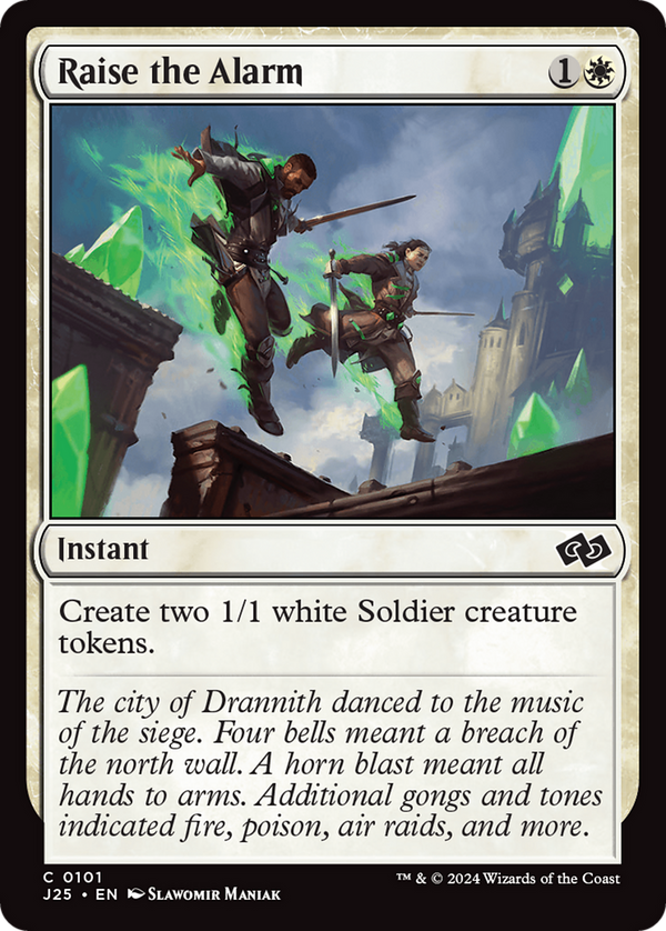 Raise the Alarm (101) [Foundations Jumpstart] - Deck Out Gaming