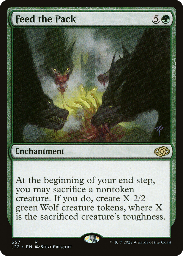 Feed the Pack (657) [Jumpstart 2022] - Deck Out Gaming