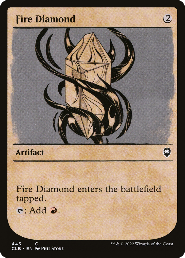 Fire Diamond (Showcase) (445) [Commander Legends: Battle for Baldur's Gate] foil - Deck Out Gaming