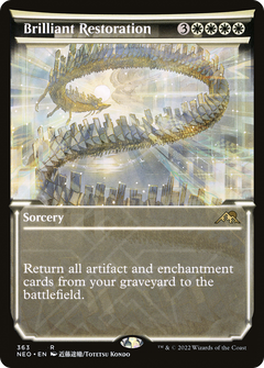 Brilliant Restoration (Showcase) (363) [Kamigawa: Neon Dynasty] - Deck Out Gaming