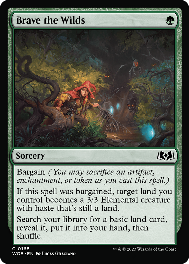 Brave the Wilds (165) [Wilds of Eldraine] - Deck Out Gaming
