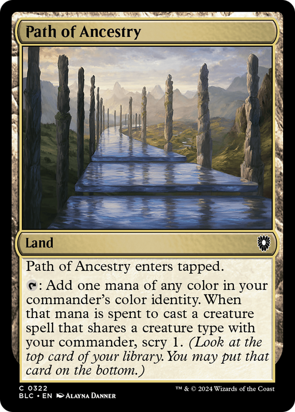 Path of Ancestry (322) [Bloomburrow Commander] - Deck Out Gaming