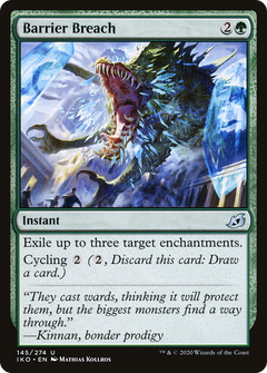 Barrier Breach (145) [Ikoria: Lair of Behemoths] foil - Deck Out Gaming