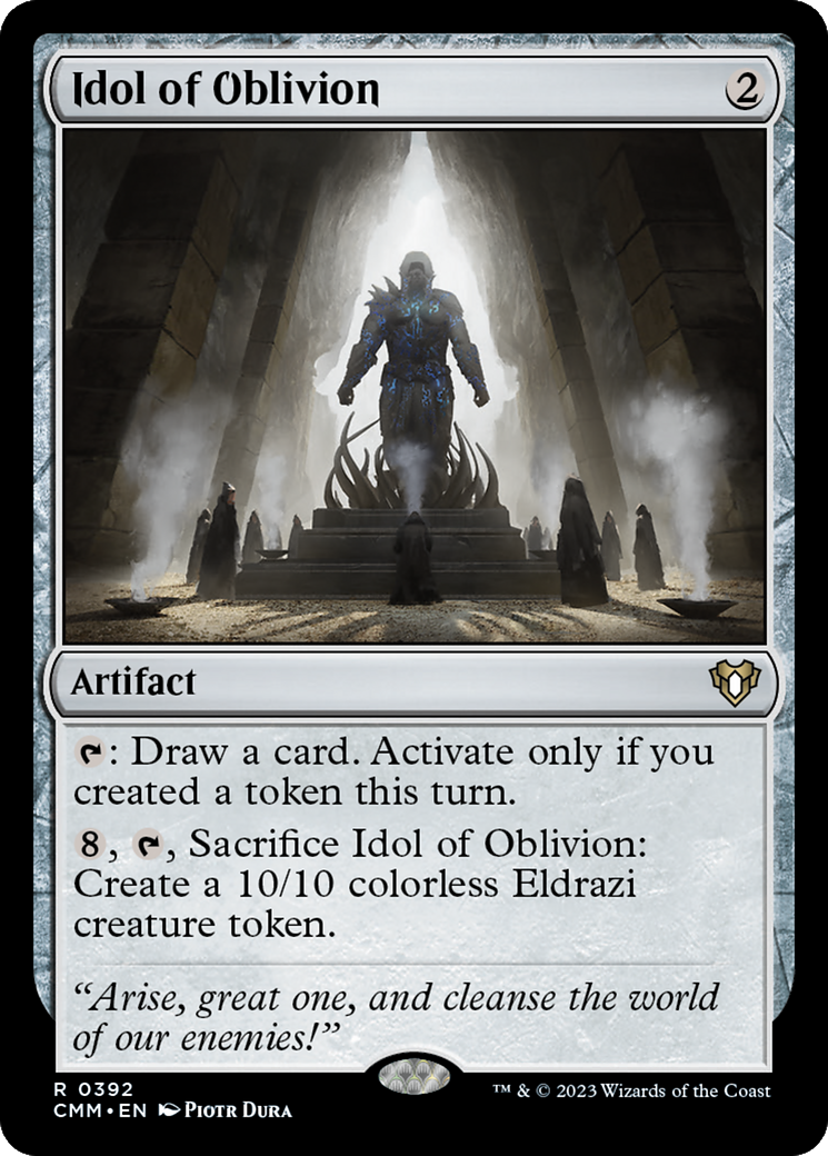 Idol of Oblivion (392) [Commander Masters] foil - Deck Out Gaming