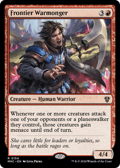 Frontier Warmonger (154) [Murders at Karlov Manor Commander] - Deck Out Gaming