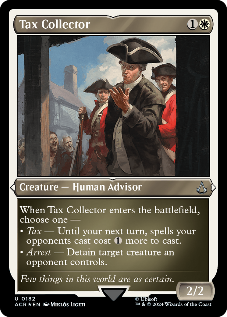 Tax Collector (182) [Assassin's Creed] etched - Deck Out Gaming