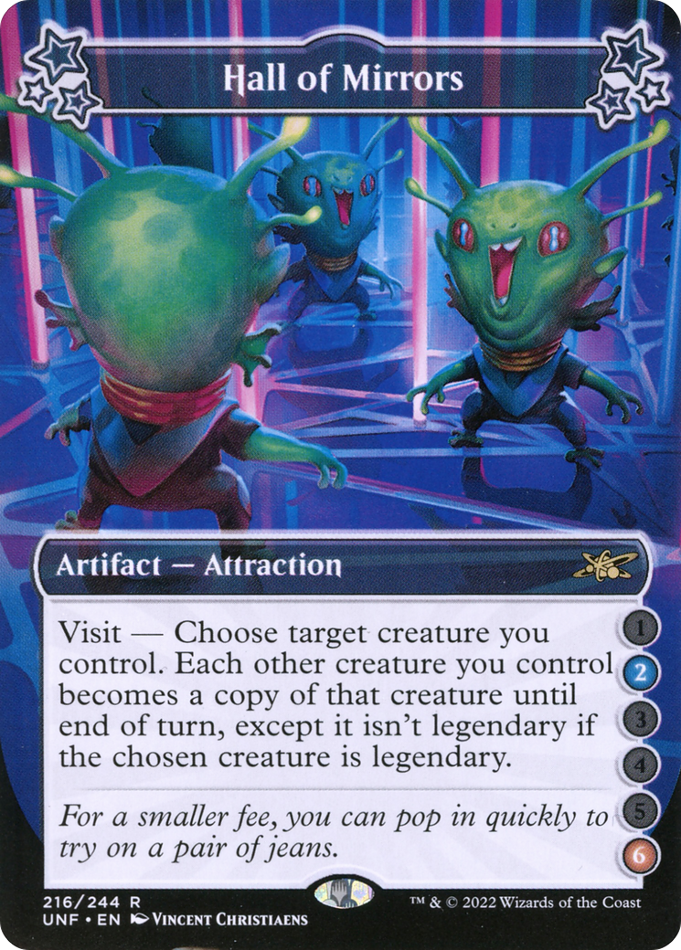 Hall of Mirrors (2-6) (216) [Unfinity] foil - Deck Out Gaming