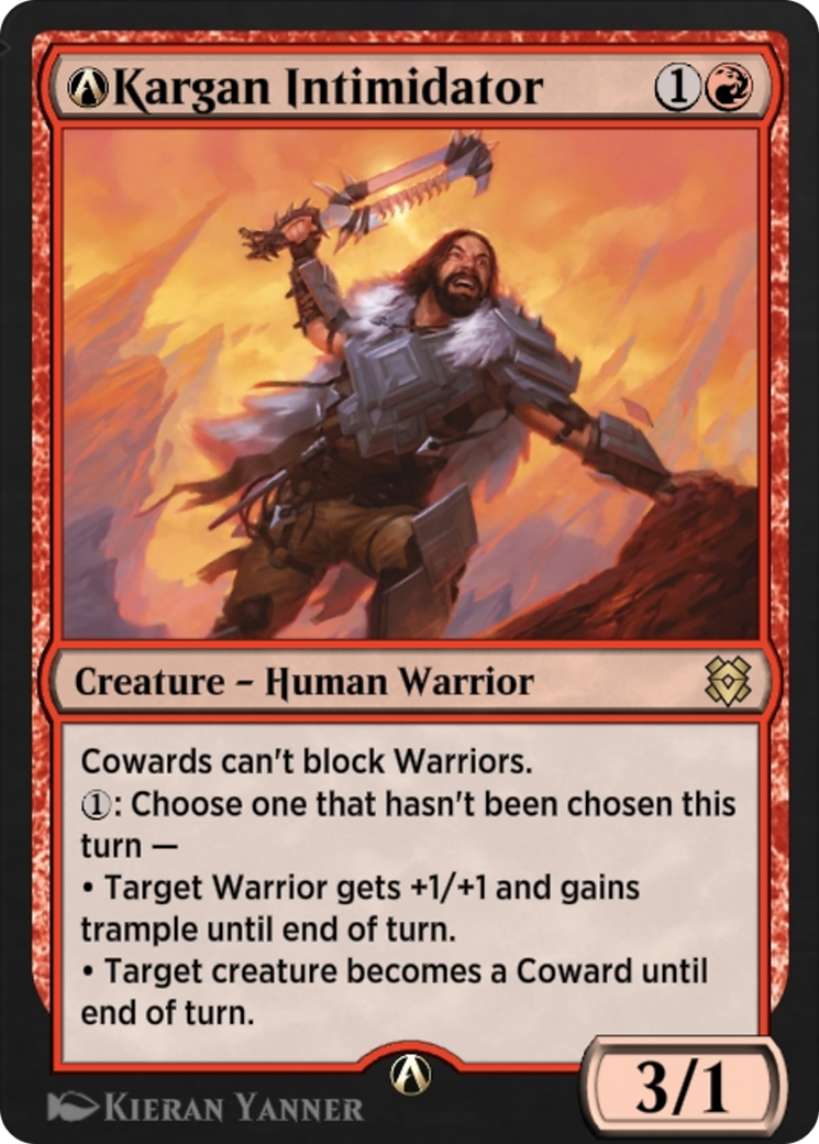A-Kargan Intimidator (A-145) [Zendikar Rising] - Deck Out Gaming
