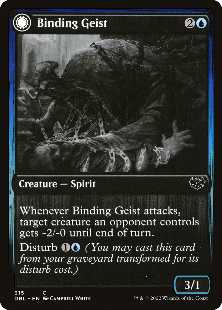 Binding Geist (315) [Innistrad: Double Feature] - Deck Out Gaming