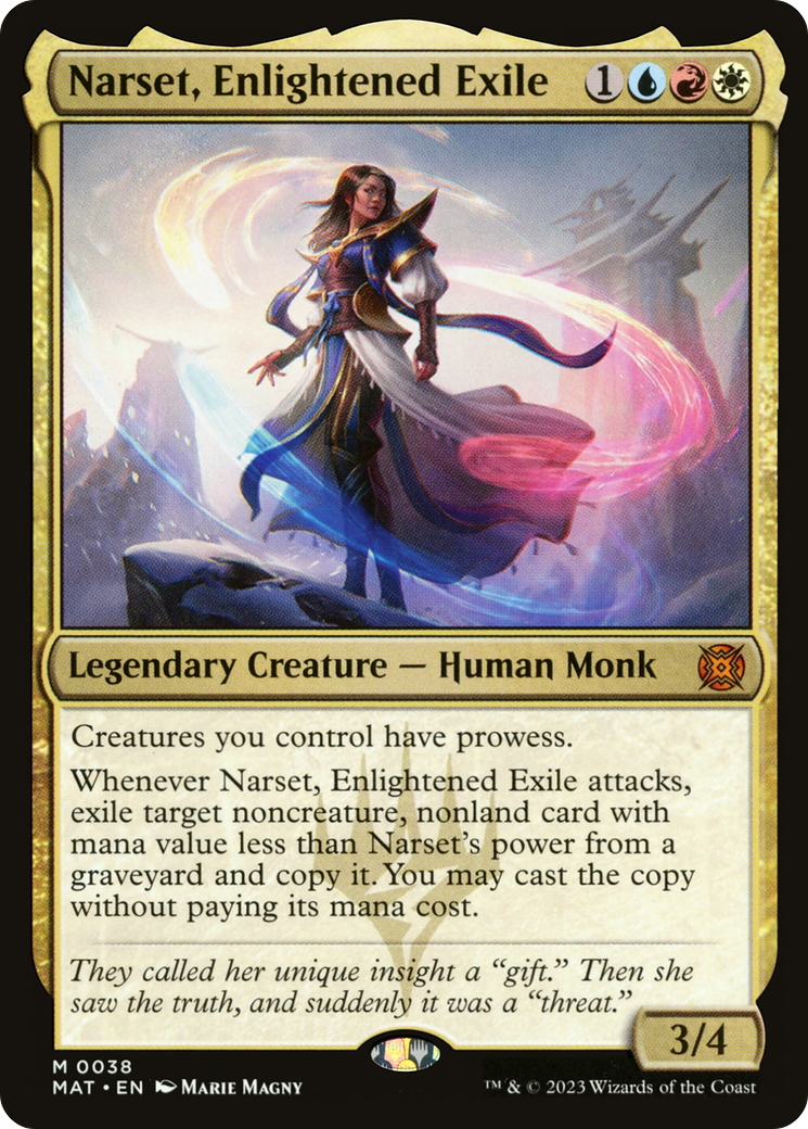 Narset, Enlightened Exile (38) [March of the Machine: The Aftermath] - Deck Out Gaming